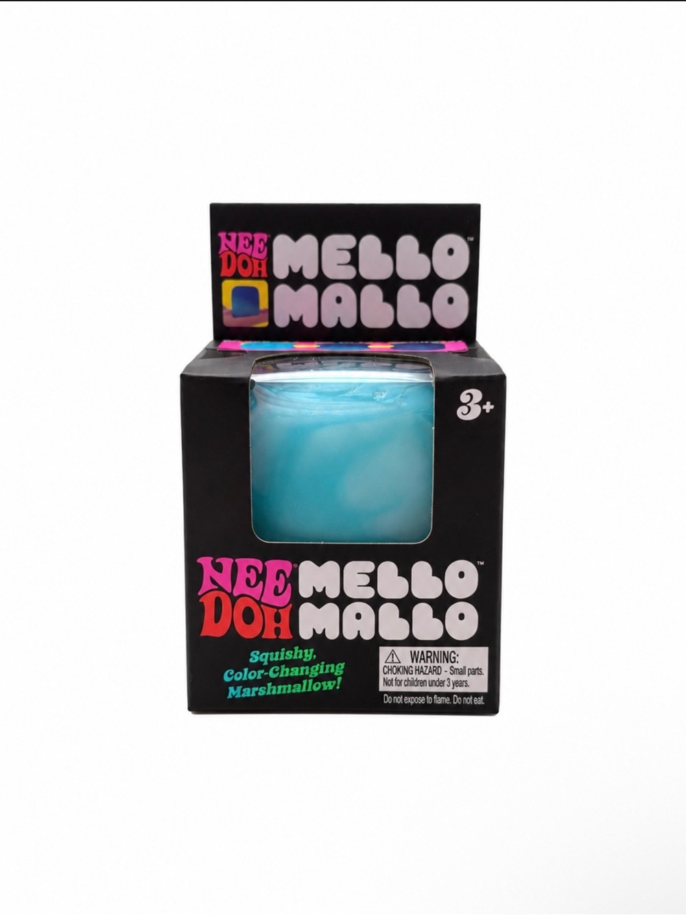 🔥Mello Mallo Viral NeeDoh Color Changing Marshmallow squishy - Blue REAL NEEDOH